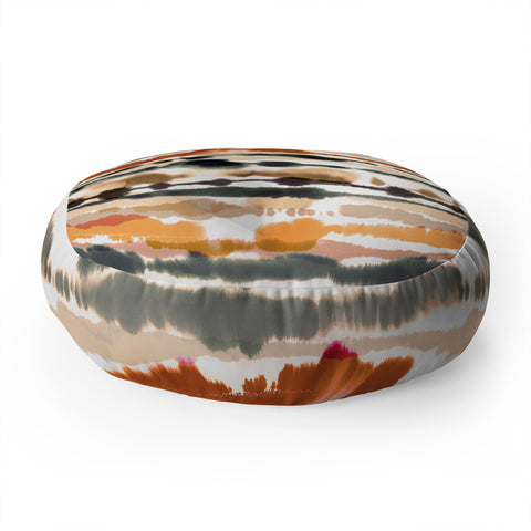 Ninola Design Soft lines Terracota Floor Pillow Round