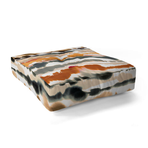 Ninola Design Soft lines Terracota Floor Pillow Square