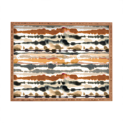 Ninola Design Soft lines Terracota Rectangular Tray