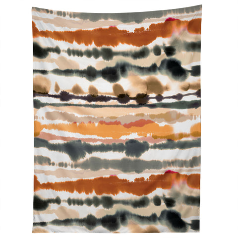 Ninola Design Soft lines Terracota Tapestry