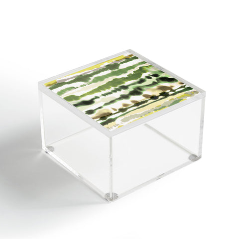 Ninola Design Soft lines tropical green Acrylic Box