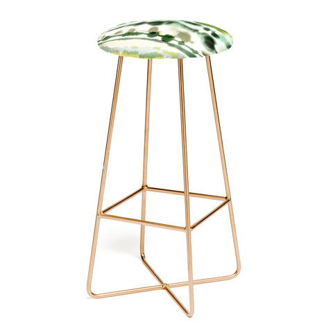 Ninola Design Soft lines tropical green Bar Stool