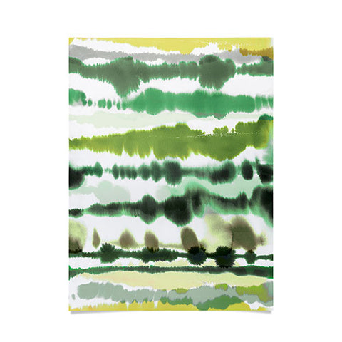 Ninola Design Soft lines tropical green Poster