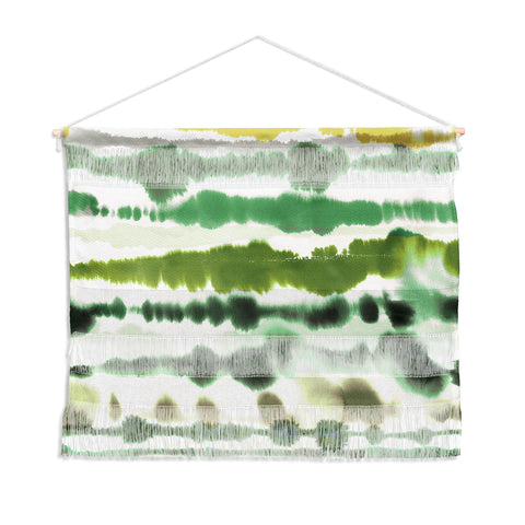Ninola Design Soft lines tropical green Wall Hanging Landscape