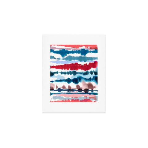 Ninola Design Soft nautical lines Art Print