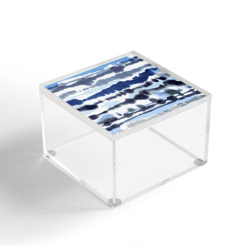 Ninola Design Soft relaxing lines blue Acrylic Box