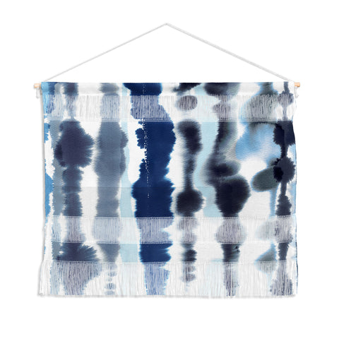 Ninola Design Soft relaxing lines blue Wall Hanging Landscape