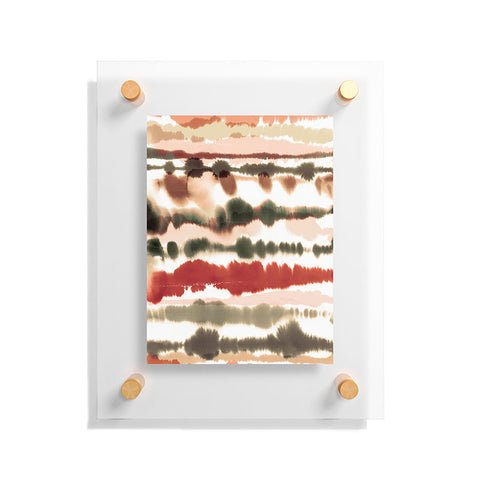 Ninola Design Soft warm dunes Floating Acrylic Print