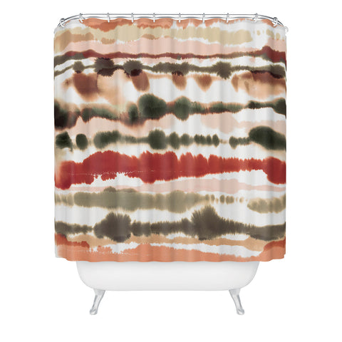 Ninola Design Soft warm dunes Shower Curtain
