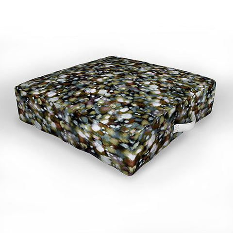Ninola Design Soft Watercolor Spots Camo Outdoor Floor Cushion