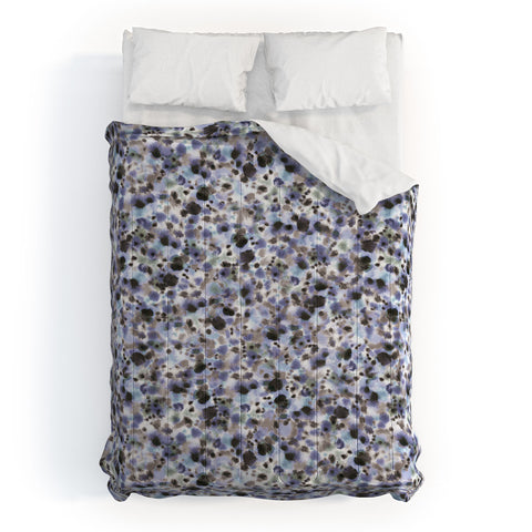 Ninola Design Soft Watercolor Spots Comforter