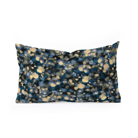 Ninola Design Soft Watercolor Texture Oblong Throw Pillow