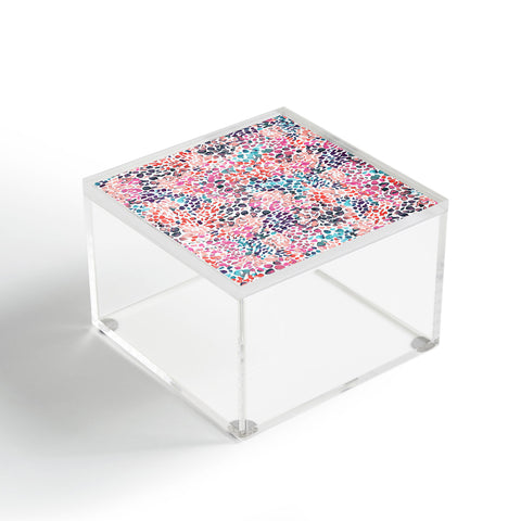 Ninola Design Speckled Painting Watercolor Stains Acrylic Box
