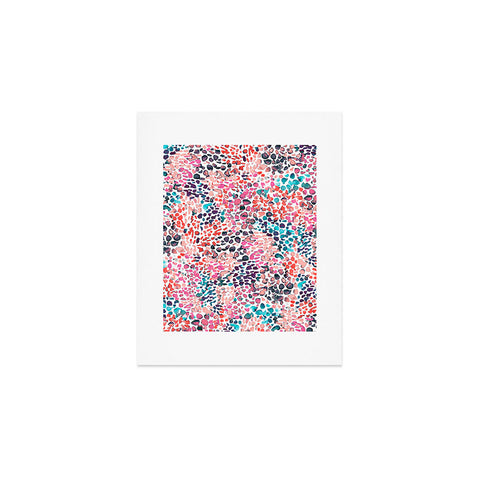 Ninola Design Speckled Painting Watercolor Stains Art Print