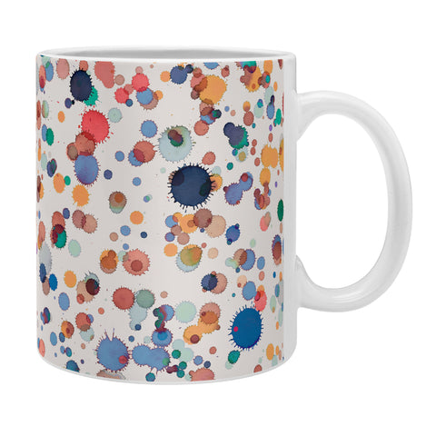 Ninola Design Splash drops painting Coffee Mug