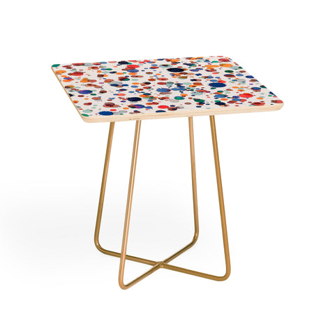 Ninola Design Splash drops painting Side Table