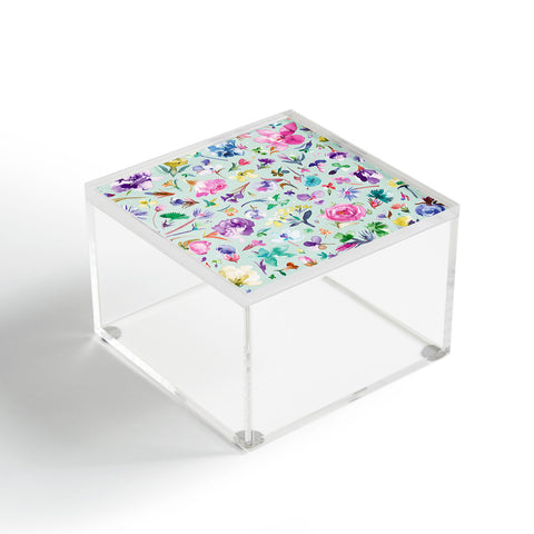Ninola Design Spring buds and flowers Soft Acrylic Box