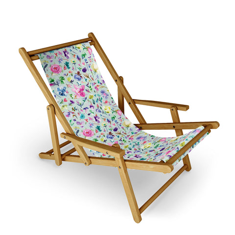 Ninola Design Spring buds and flowers Soft Sling Chair