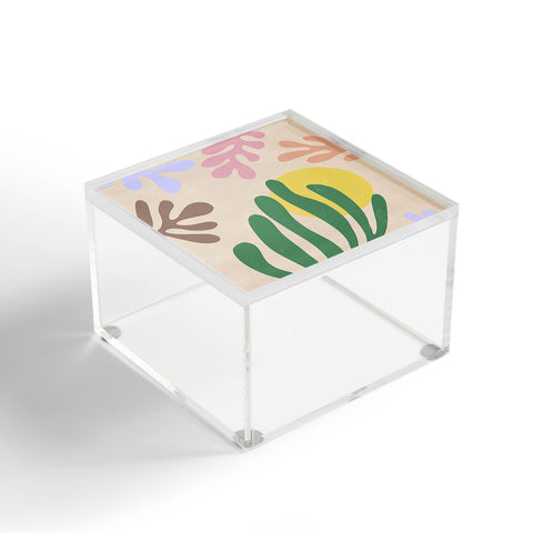 Ninola Design Spring Matisse Leaves Acrylic Box