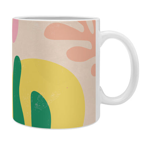 Ninola Design Spring Matisse Leaves Coffee Mug