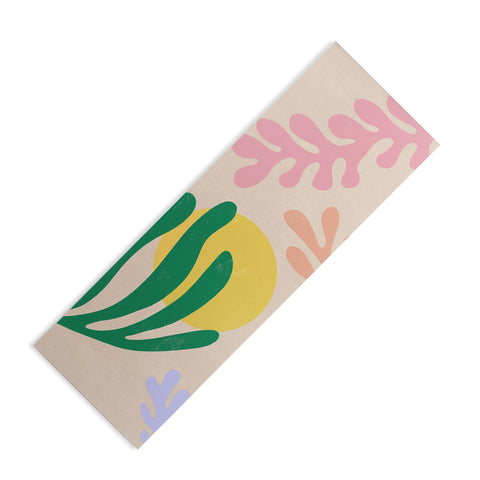 Ninola Design Spring Matisse Leaves Yoga Mat