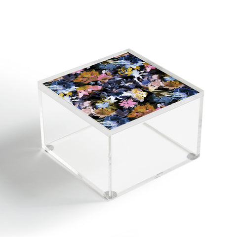 Ninola Design Spring Memories Dark Painting Acrylic Box