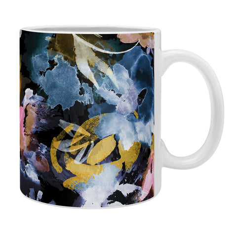 Ninola Design Spring Memories Dark Painting Coffee Mug