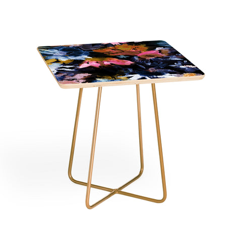 Ninola Design Spring Memories Dark Painting Side Table