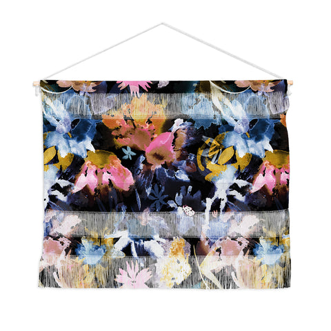 Ninola Design Spring Memories Dark Painting Wall Hanging Landscape