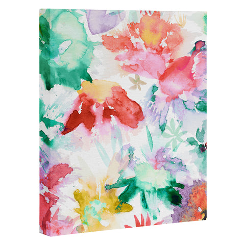 Ninola Design Spring memories floral painting Art Canvas