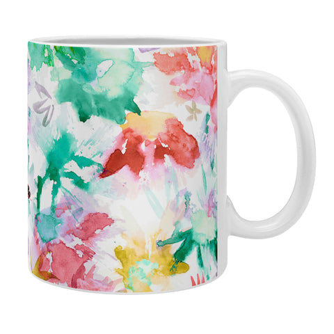 Ninola Design Spring memories floral painting Coffee Mug