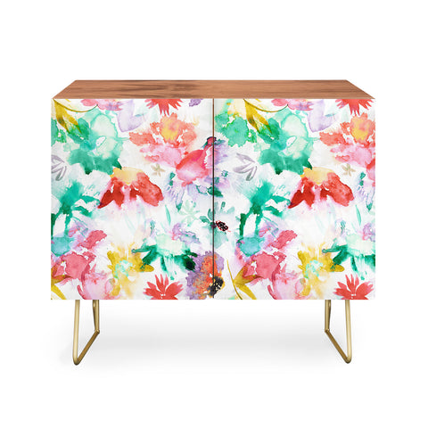 Ninola Design Spring memories floral painting Credenza