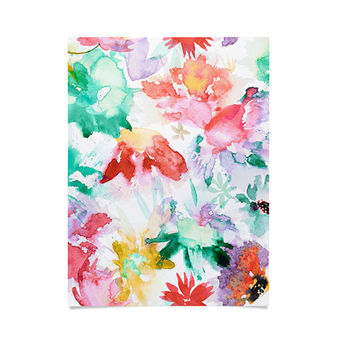 Ninola Design Spring memories floral painting Poster