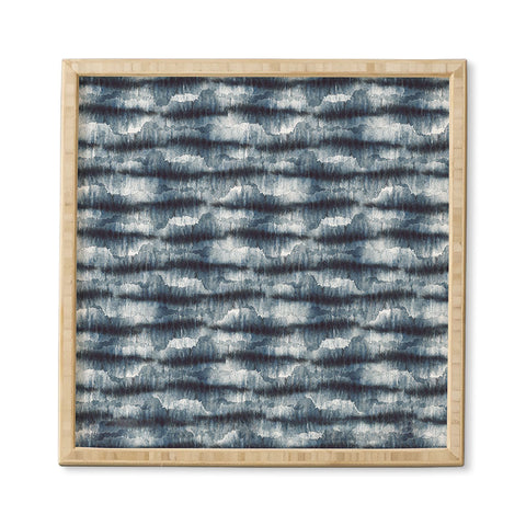 Ninola Design Stone Dark Texture Framed Wall Art