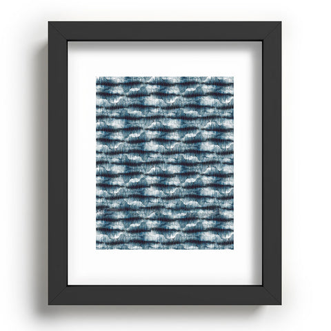 Ninola Design Stone Dark Texture Recessed Framing Rectangle