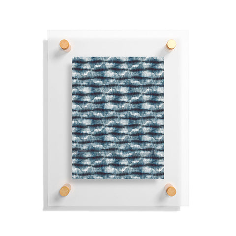 Ninola Design Stone Dark Texture Floating Acrylic Print