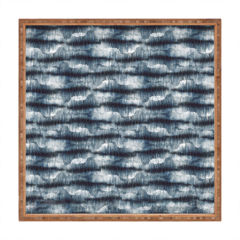 Ninola Design Stone Dark Texture Square Tray