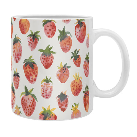 Ninola Design Strawberries Countryside Summer Coffee Mug