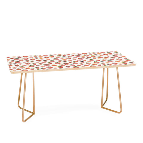 Ninola Design Strawberries Countryside Summer Coffee Table