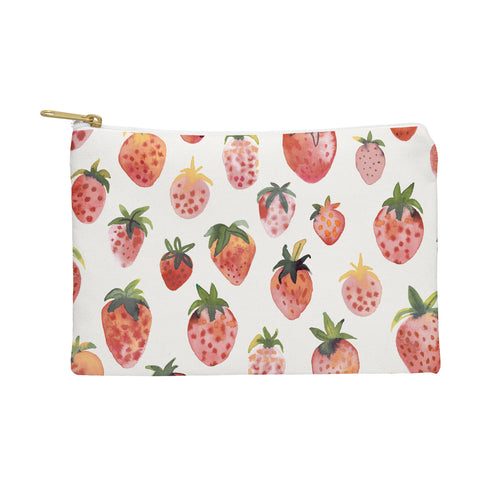 Ninola Design Strawberries Countryside Summer Pouch