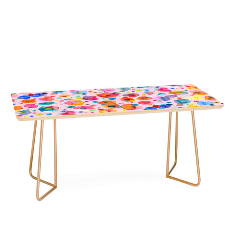 Ninola Design Summer Festival Naive Flowers Coffee Table
