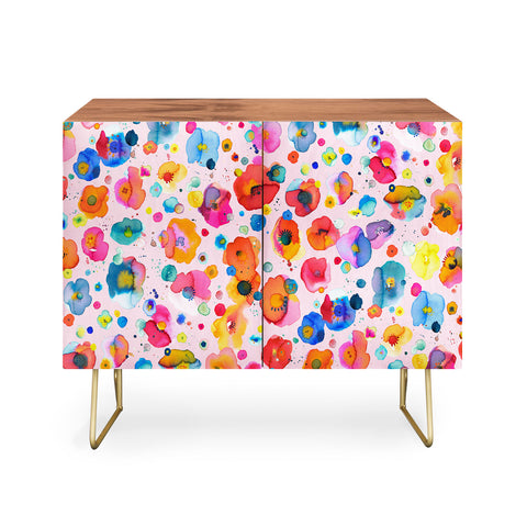 Ninola Design Summer Festival Naive Flowers Credenza