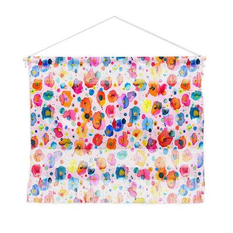 Ninola Design Summer Festival Naive Flowers Wall Hanging Landscape