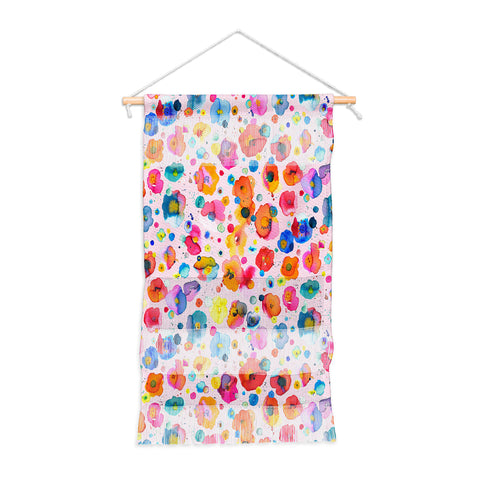 Ninola Design Summer Festival Naive Flowers Wall Hanging Portrait