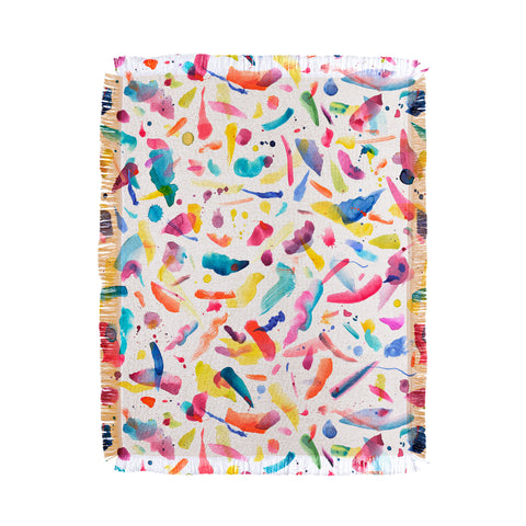 Ninola Design Summer flavours Throw Blanket