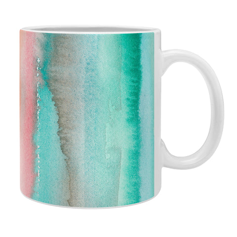 Ninola Design Summer Gradient Watercolor Coffee Mug