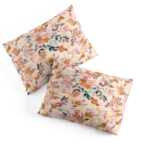 Ninola Design Summer Moroccan Floral Pink Pillow Shams