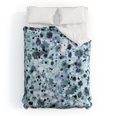 Ninola Design Summer sea water aqua Comforter