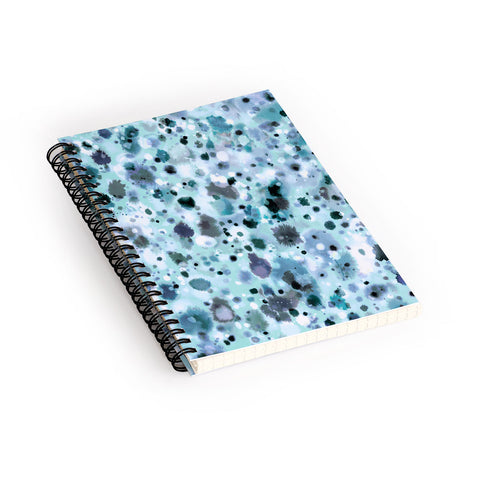 Ninola Design Summer sea water aqua Spiral Notebook