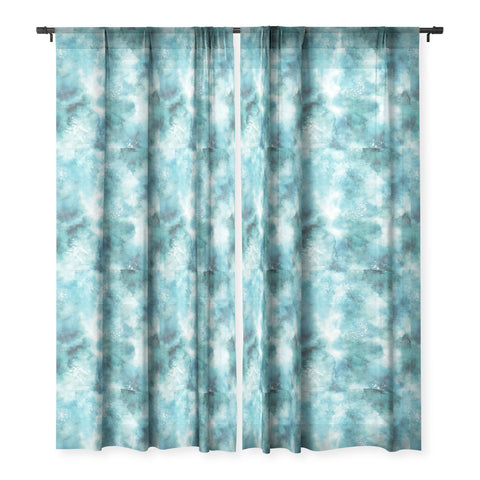 Ninola Design Summer sea water Sheer Window Curtain